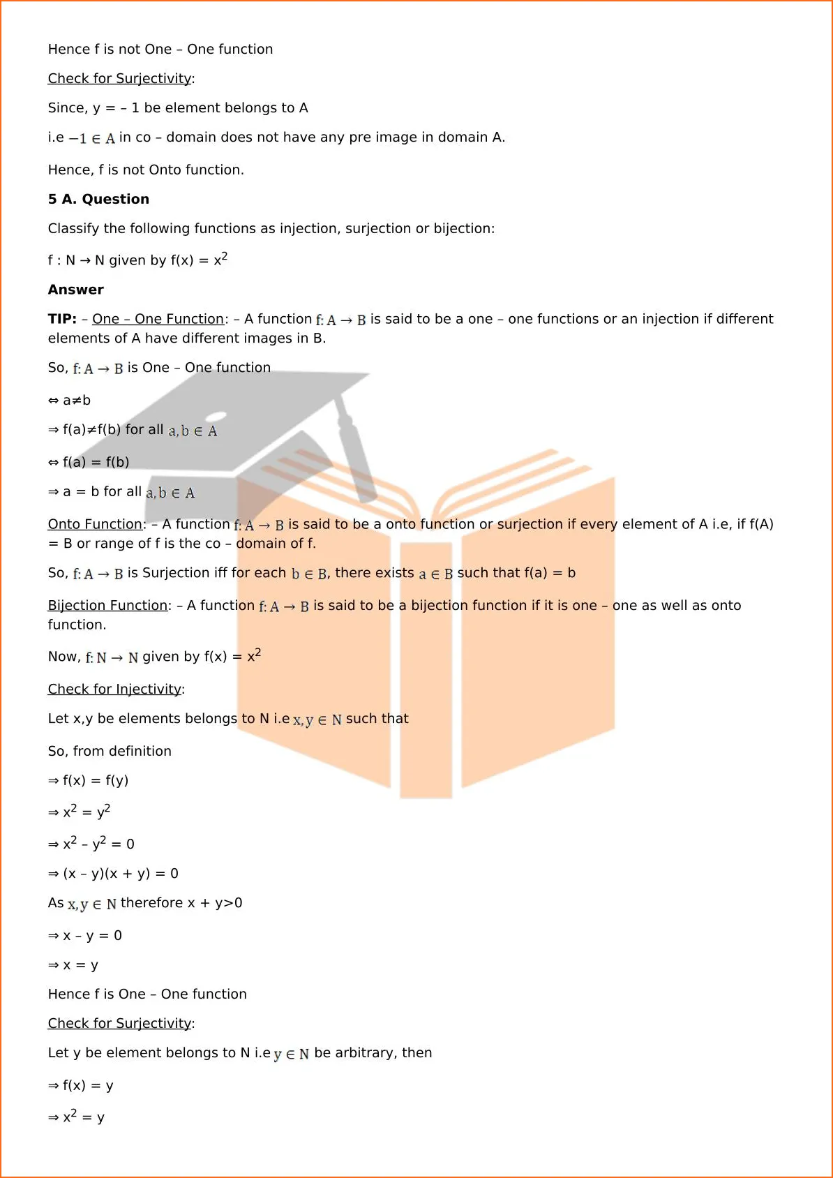 RD Sharma Solutions For Class 12 Maths Chapter 2 Functions