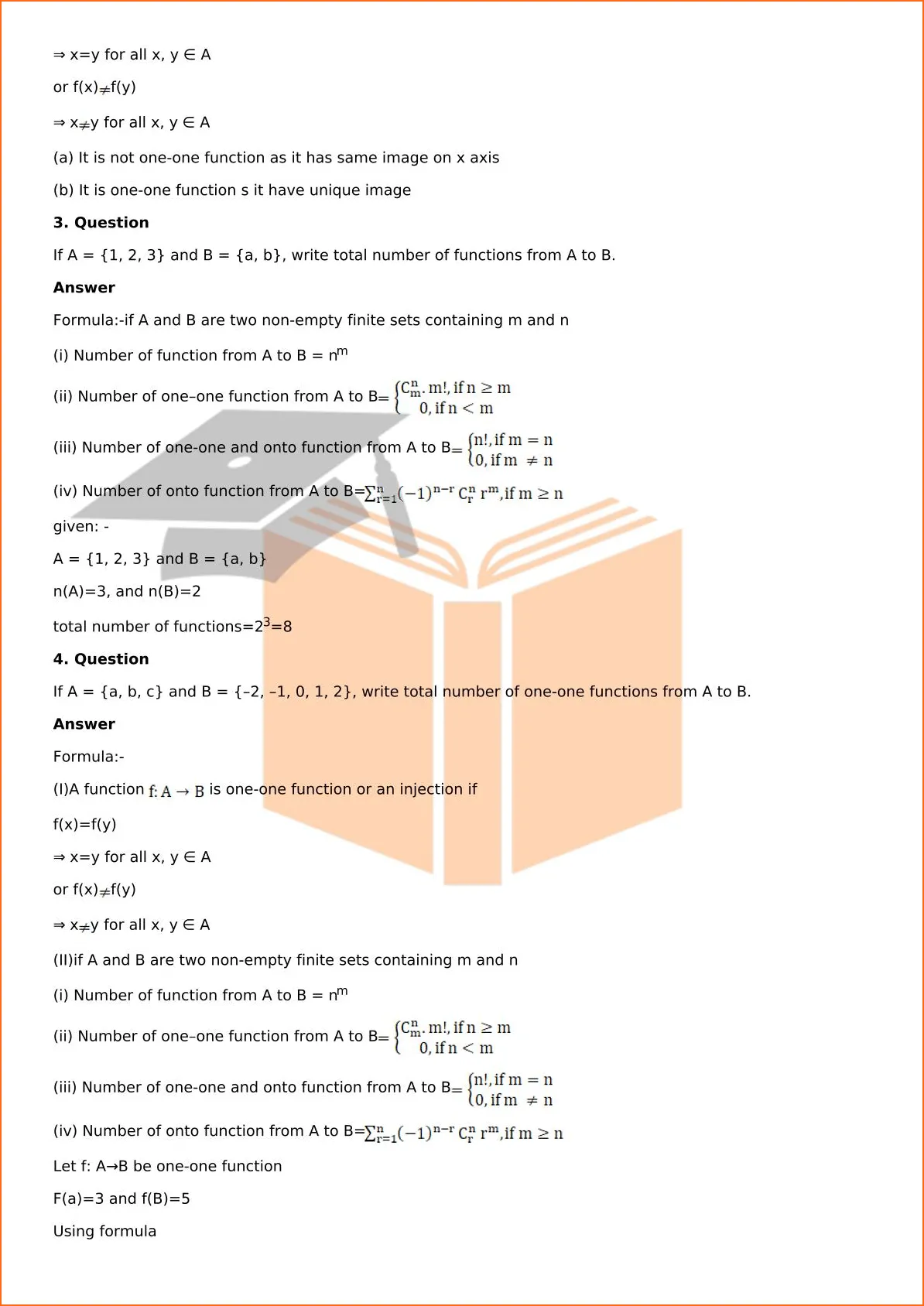 RD Sharma Solutions For Class 12 Maths Chapter 2 Functions