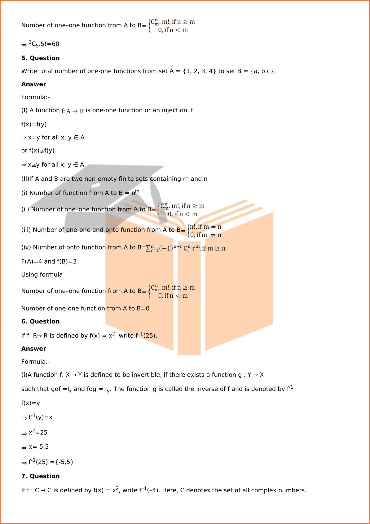 RD Sharma Solutions For Class 12 Maths Chapter 2 Functions