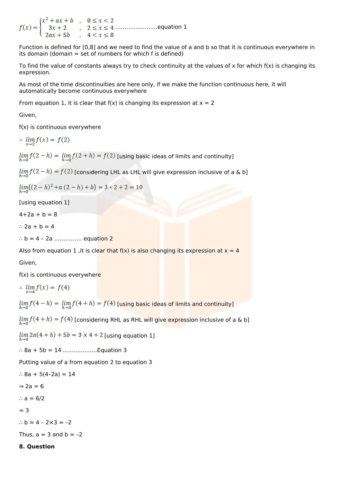 RD Sharma Solutions For Class 12 Maths Chapter 9 Continuity