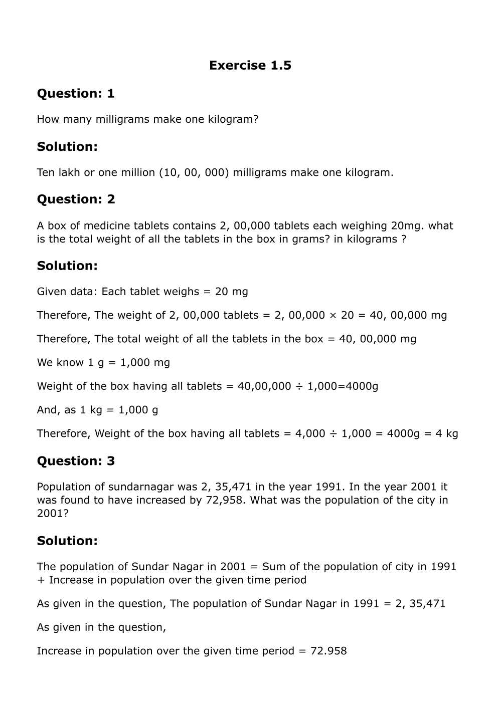 RD Sharma Solutions For Class 6 Maths Chapter 1