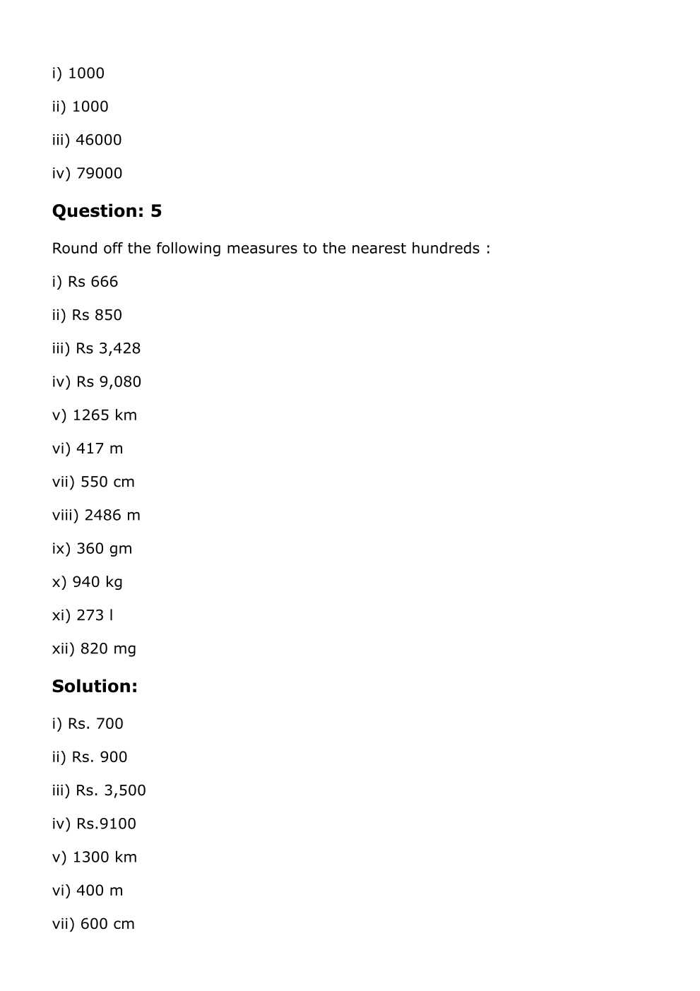 RD Sharma Solutions For Class 6 Maths Chapter 1