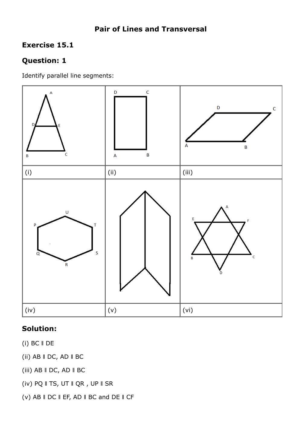 RD Sharma Solutions For Class 6 Maths Chapter 15
