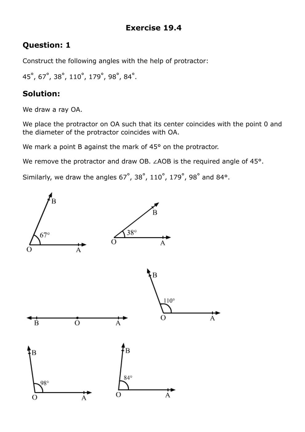 RD Sharma Solutions For Class 6 Maths Chapter 19