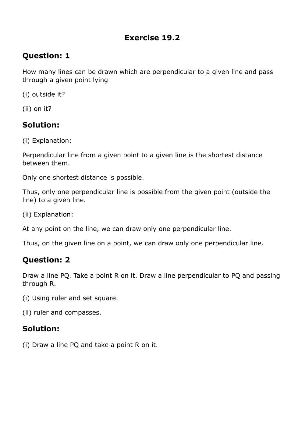 RD Sharma Solutions For Class 6 Maths Chapter 19