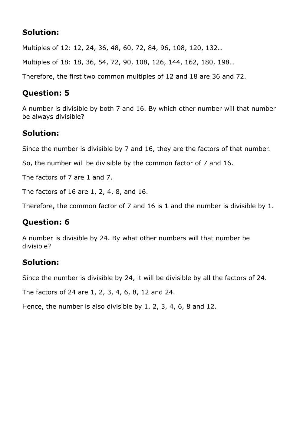 RD Sharma Solutions For Class 6 Maths Chapter 2