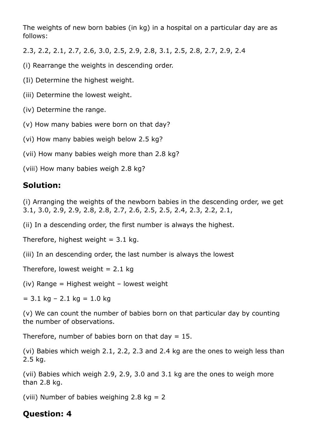 RD Sharma Solutions For Class 6 Maths Chapter 21