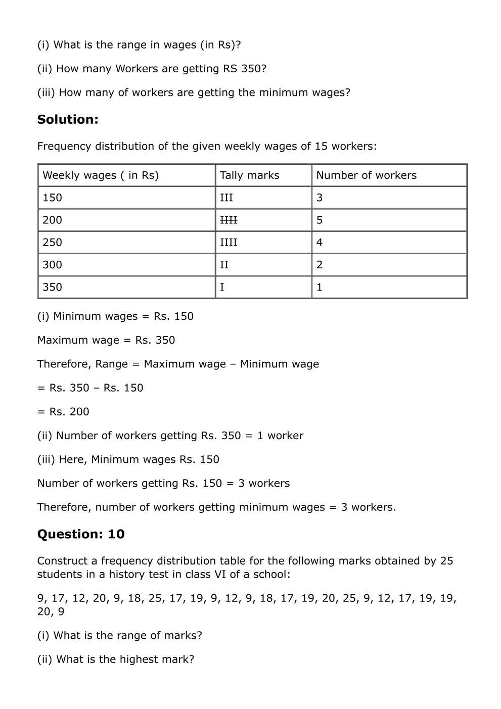 RD Sharma Solutions For Class 6 Maths Chapter 21