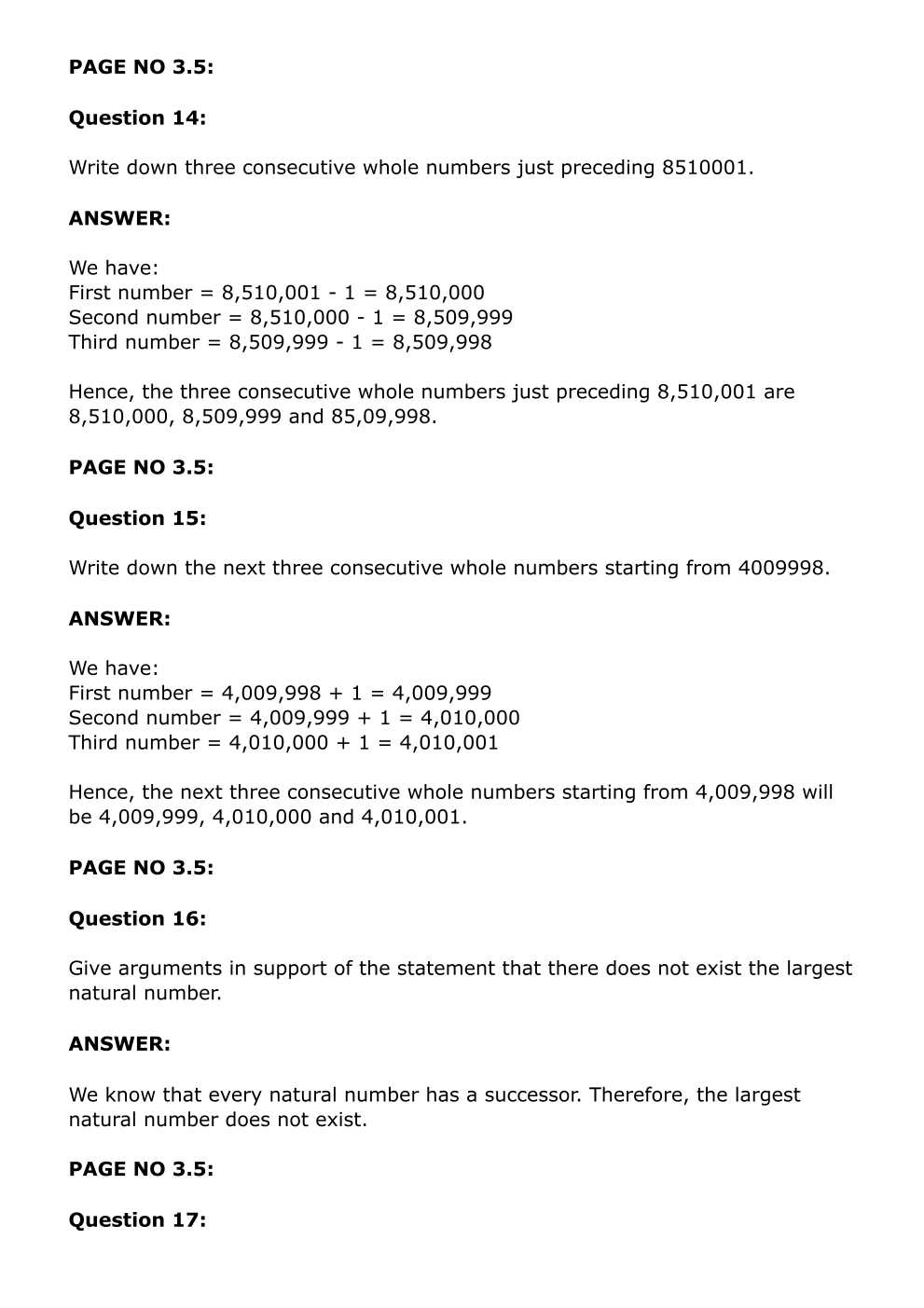 RD Sharma Solutions For Class 6 Maths Chapter 3