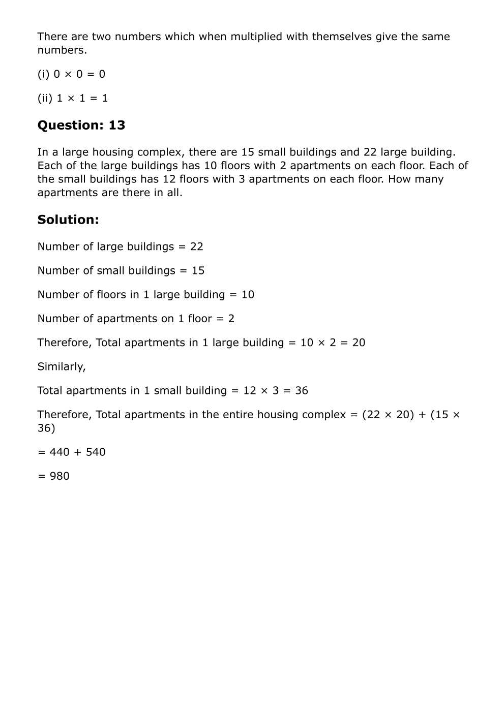 RD Sharma Solutions For Class 6 Maths Chapter 4