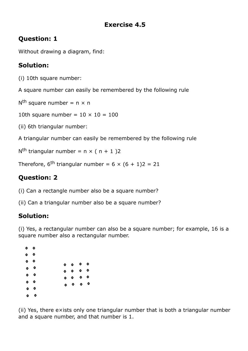 RD Sharma Solutions For Class 6 Maths Chapter 4