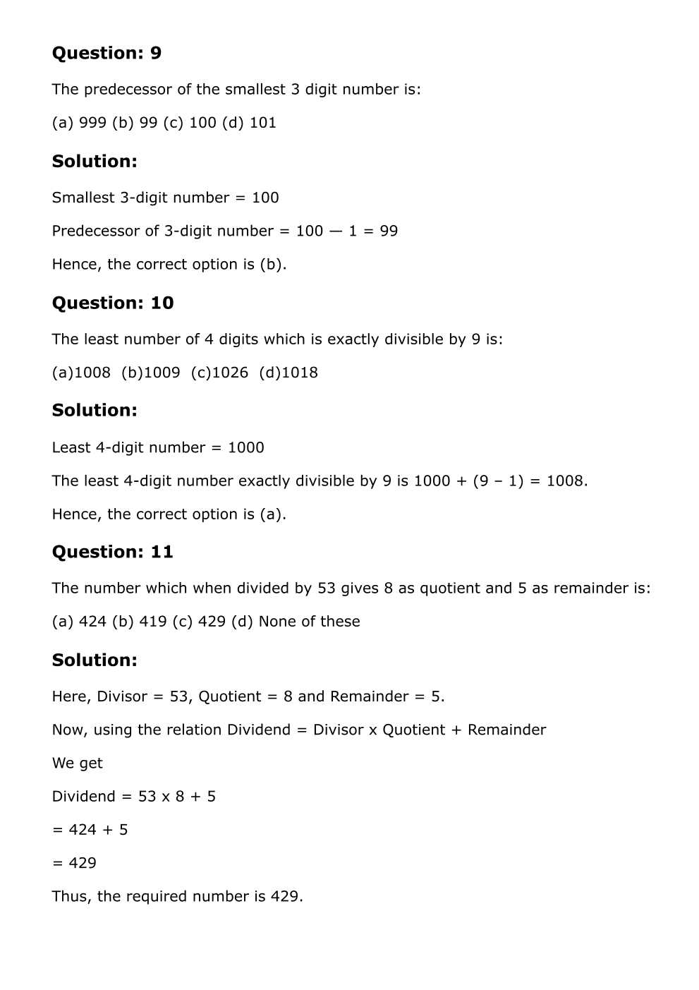 RD Sharma Solutions For Class 6 Maths Chapter 4