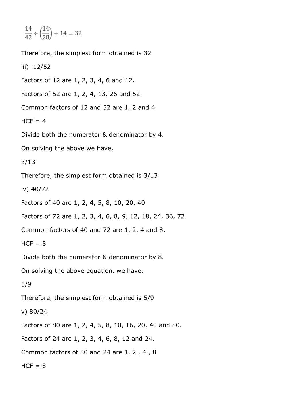 RD Sharma Solutions For Class 6 Maths Chapter 6