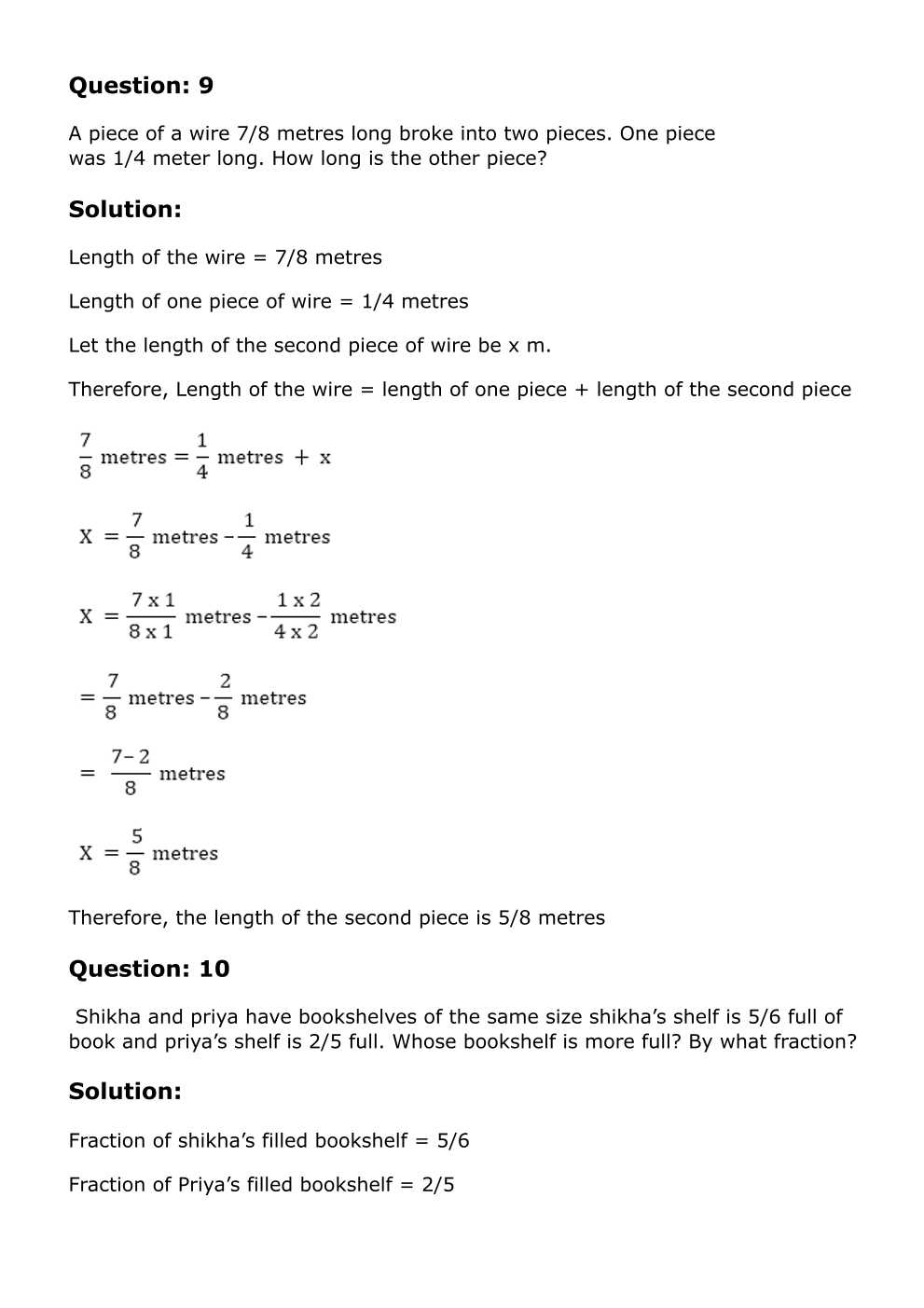 RD Sharma Solutions For Class 6 Maths Chapter 6