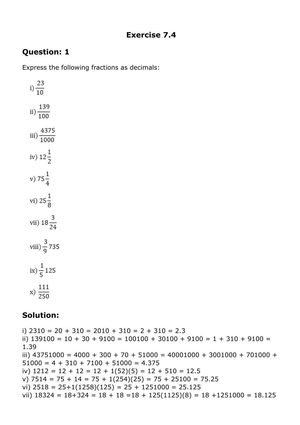 RD Sharma Solutions For Class 6 Maths Chapter 7