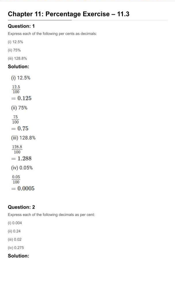 RD Sharma Solutions For Class 7 Maths Chapter 11