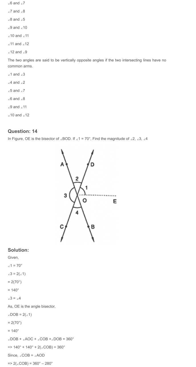 RD Sharma Solutions For Class 7 Maths Chapter 14