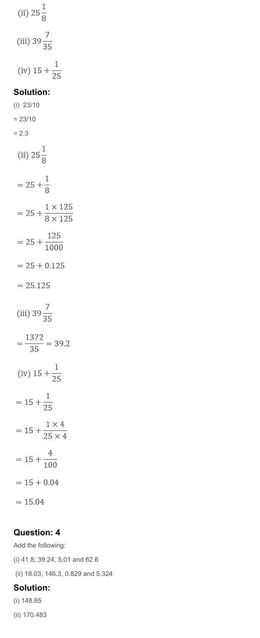 RD Sharma Solutions For Class 7 Maths Chapter 3