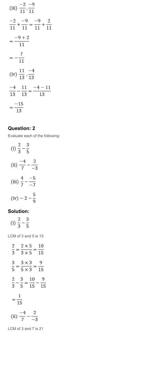 RD Sharma Solutions For Class 7 Maths Chapter 5