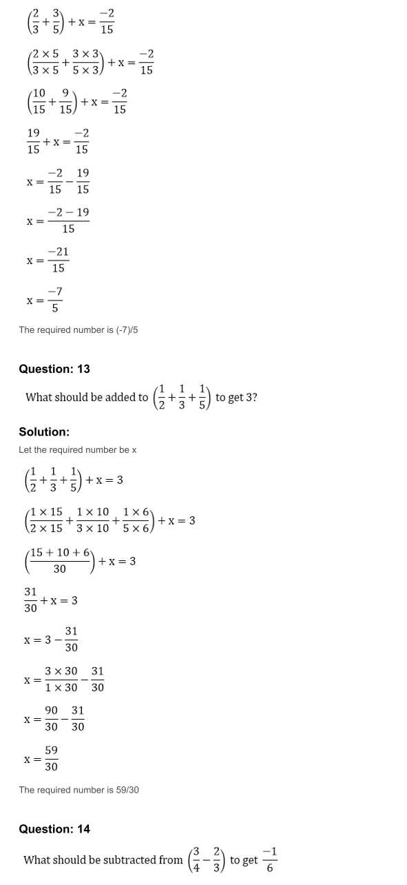 RD Sharma Solutions For Class 7 Maths Chapter 5