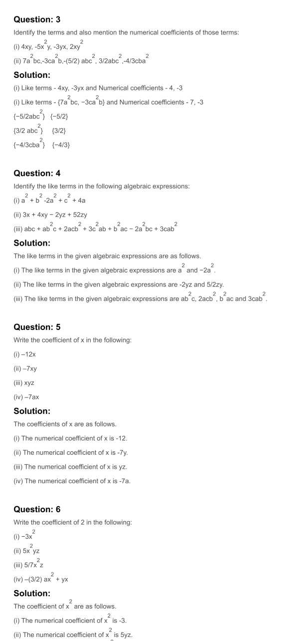 RD Sharma Solutions For Class 7 Maths Chapter 7