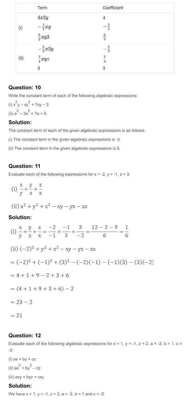 RD Sharma Solutions For Class 7 Maths Chapter 7