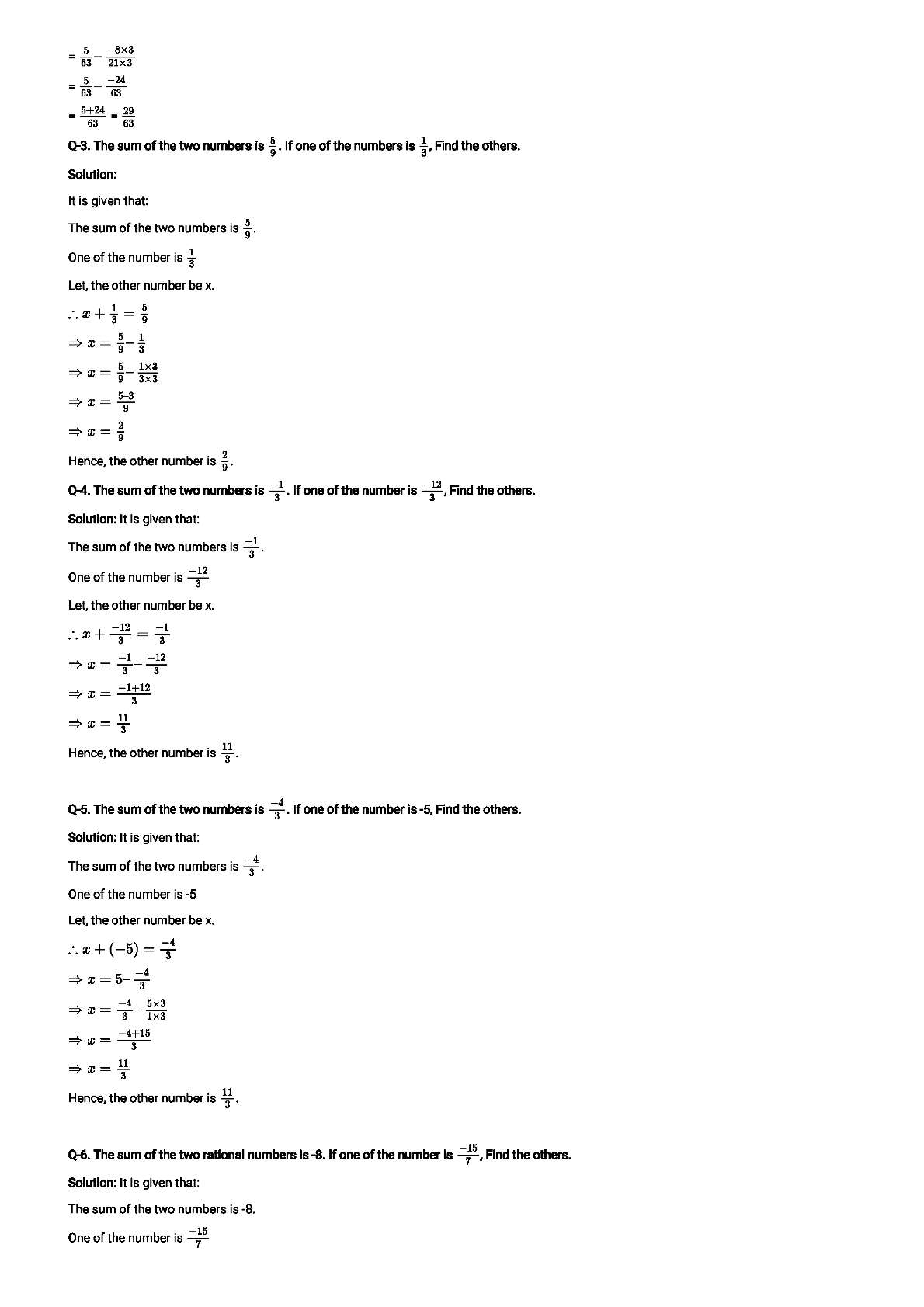 RD Sharma Solutions For Class 8 Maths Chapter 1