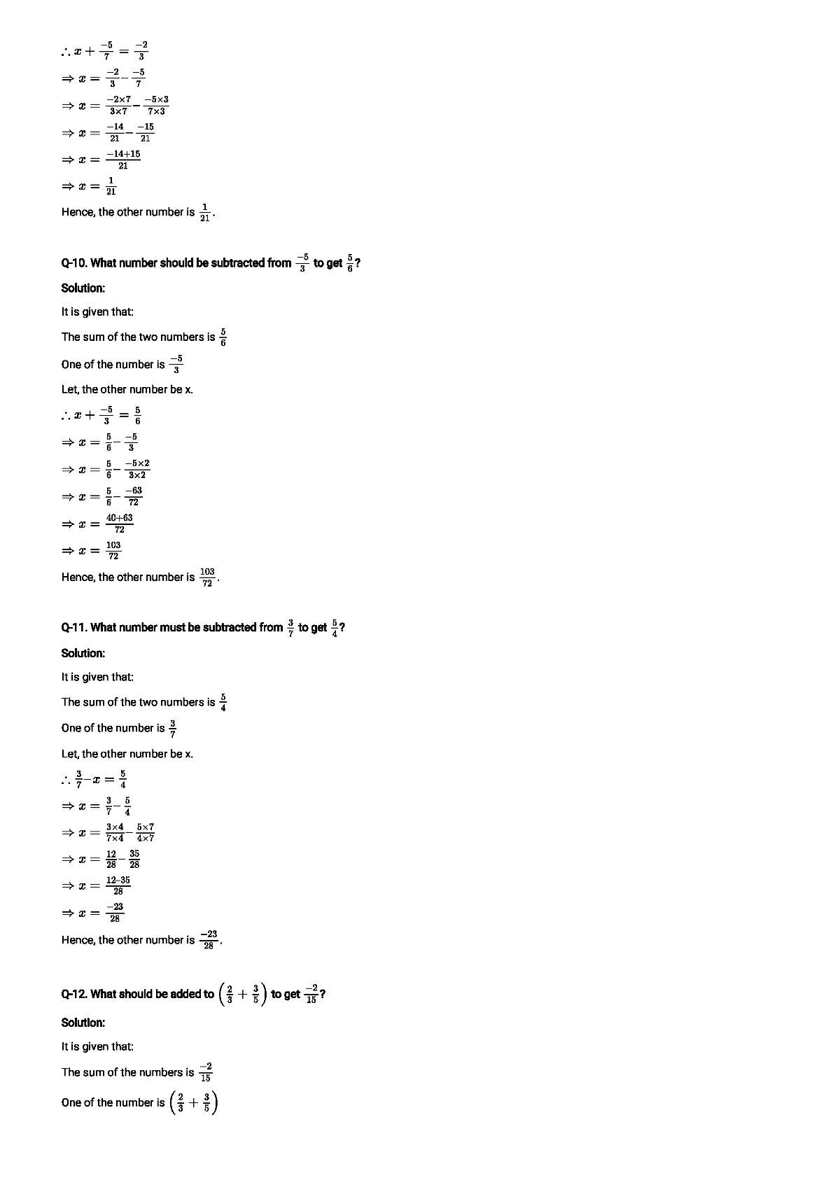 RD Sharma Solutions For Class 8 Maths Chapter 1