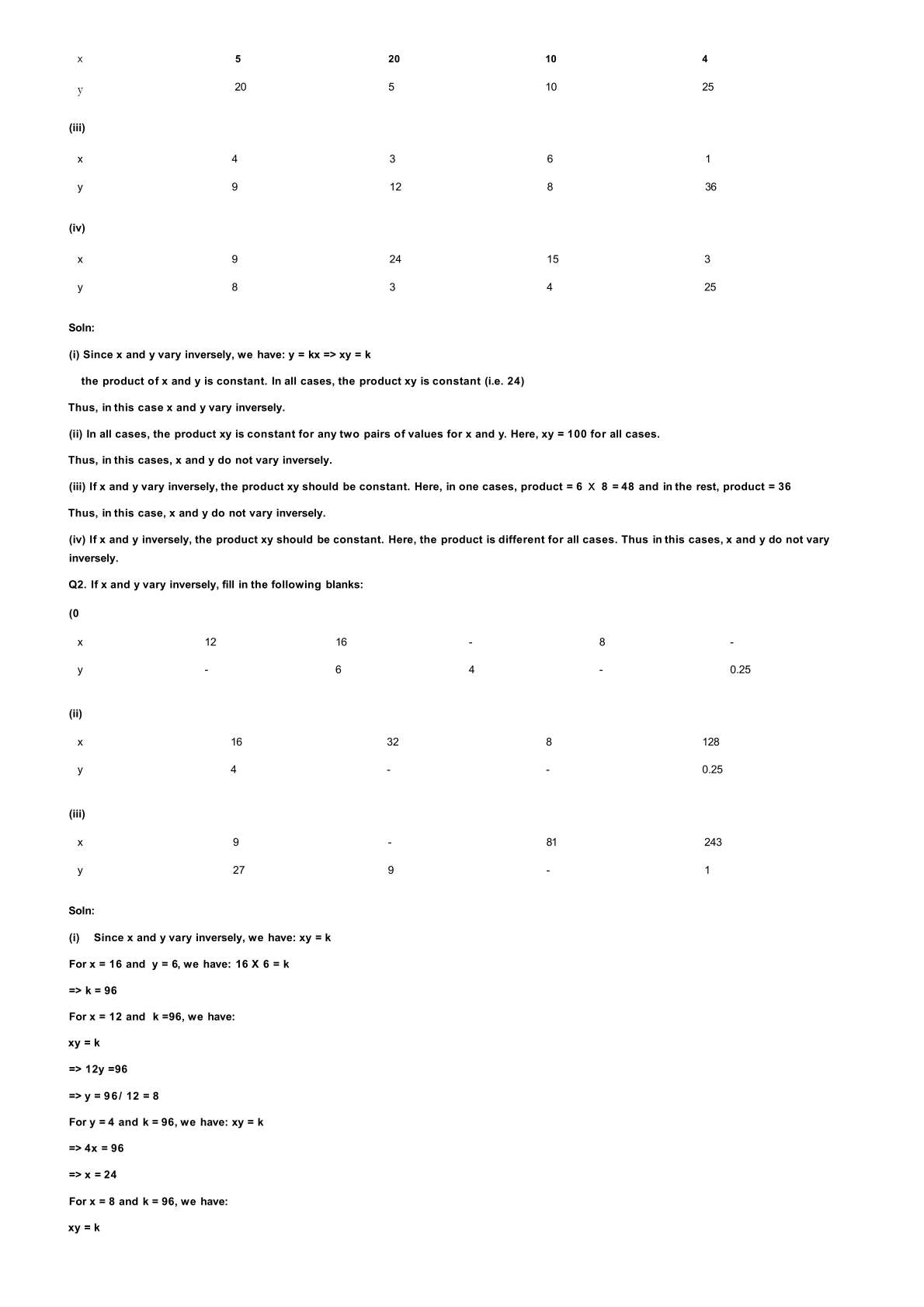 RD Sharma Solutions For Class 8 Maths Chapter 10