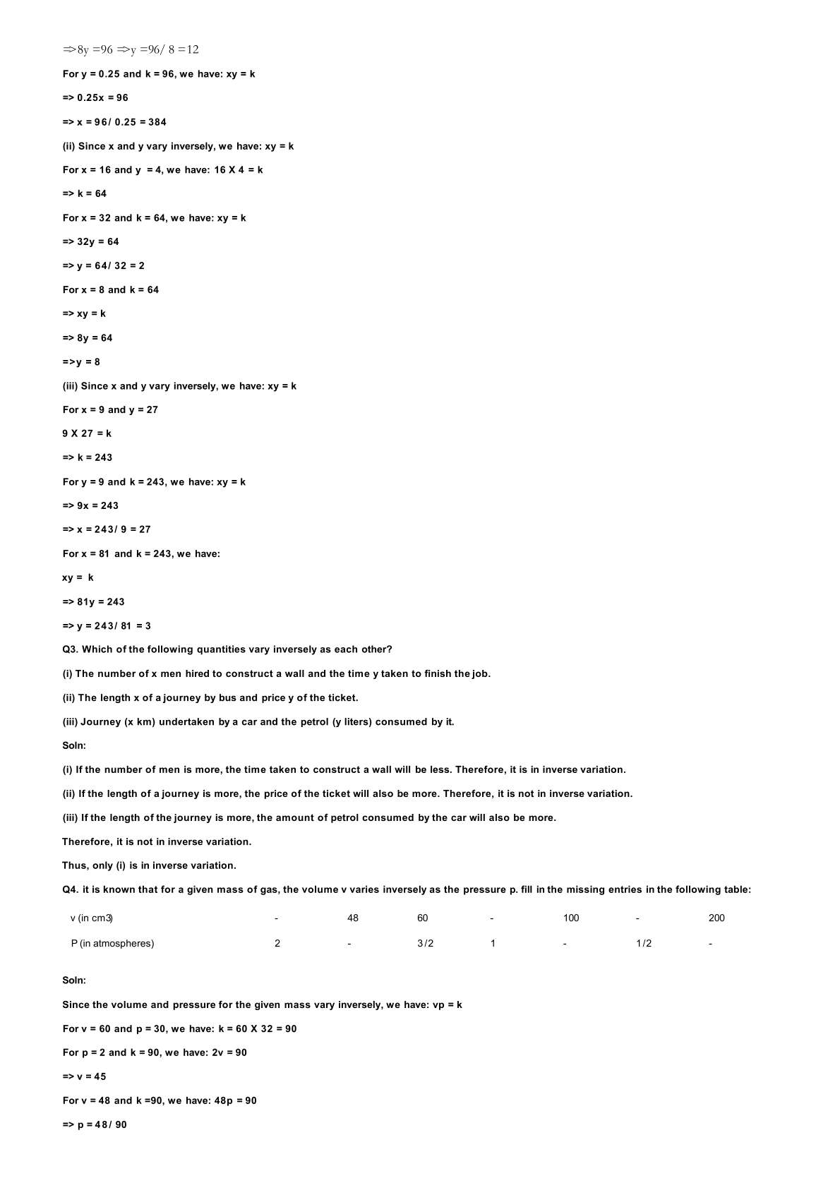 RD Sharma Solutions For Class 8 Maths Chapter 10