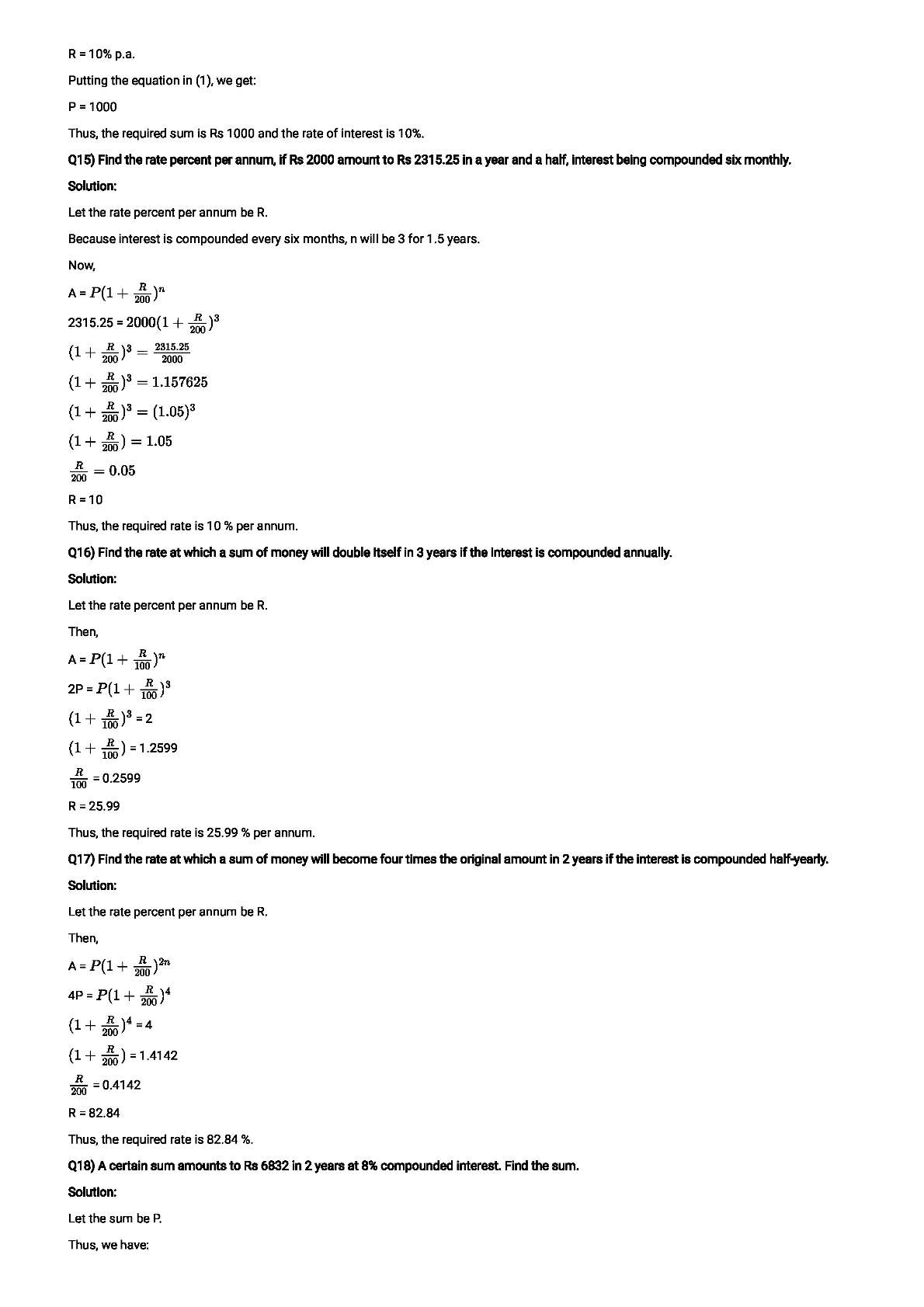 RD Sharma Solutions For Class 8 Maths Chapter 14