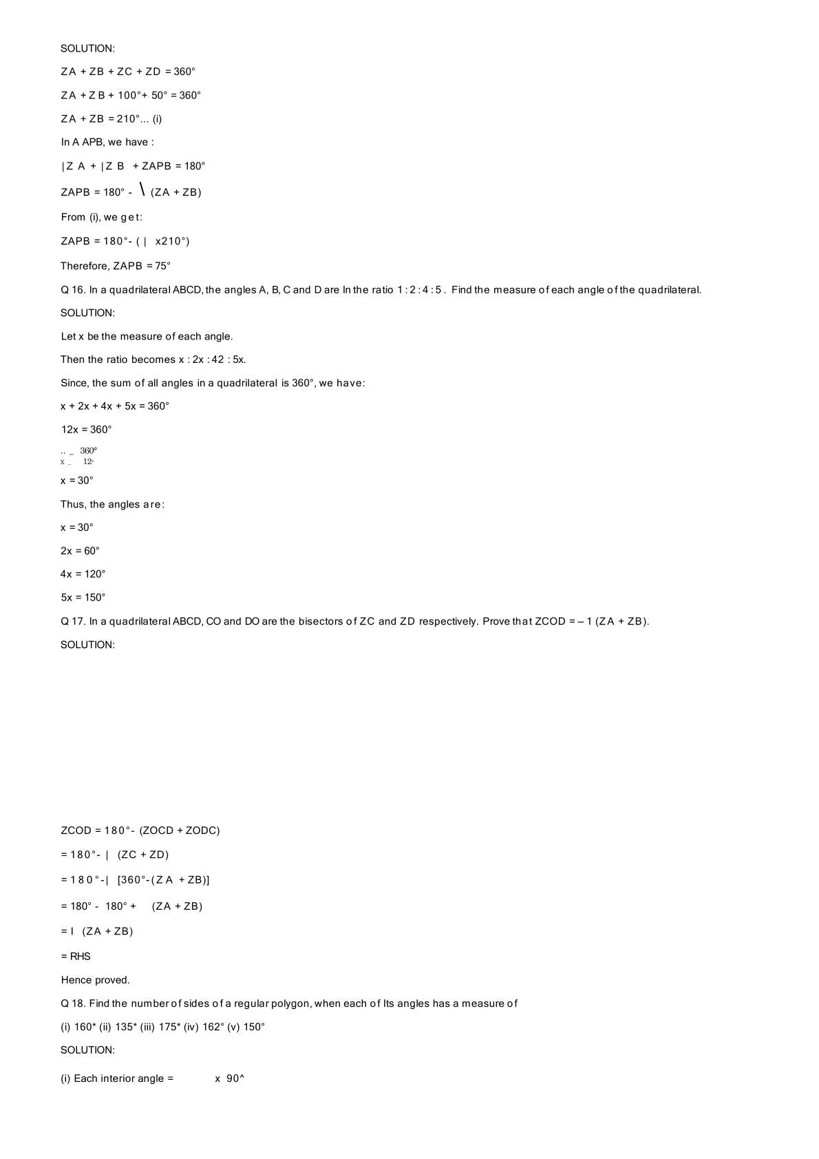 RD Sharma Solutions For Class 8 Maths Chapter 16