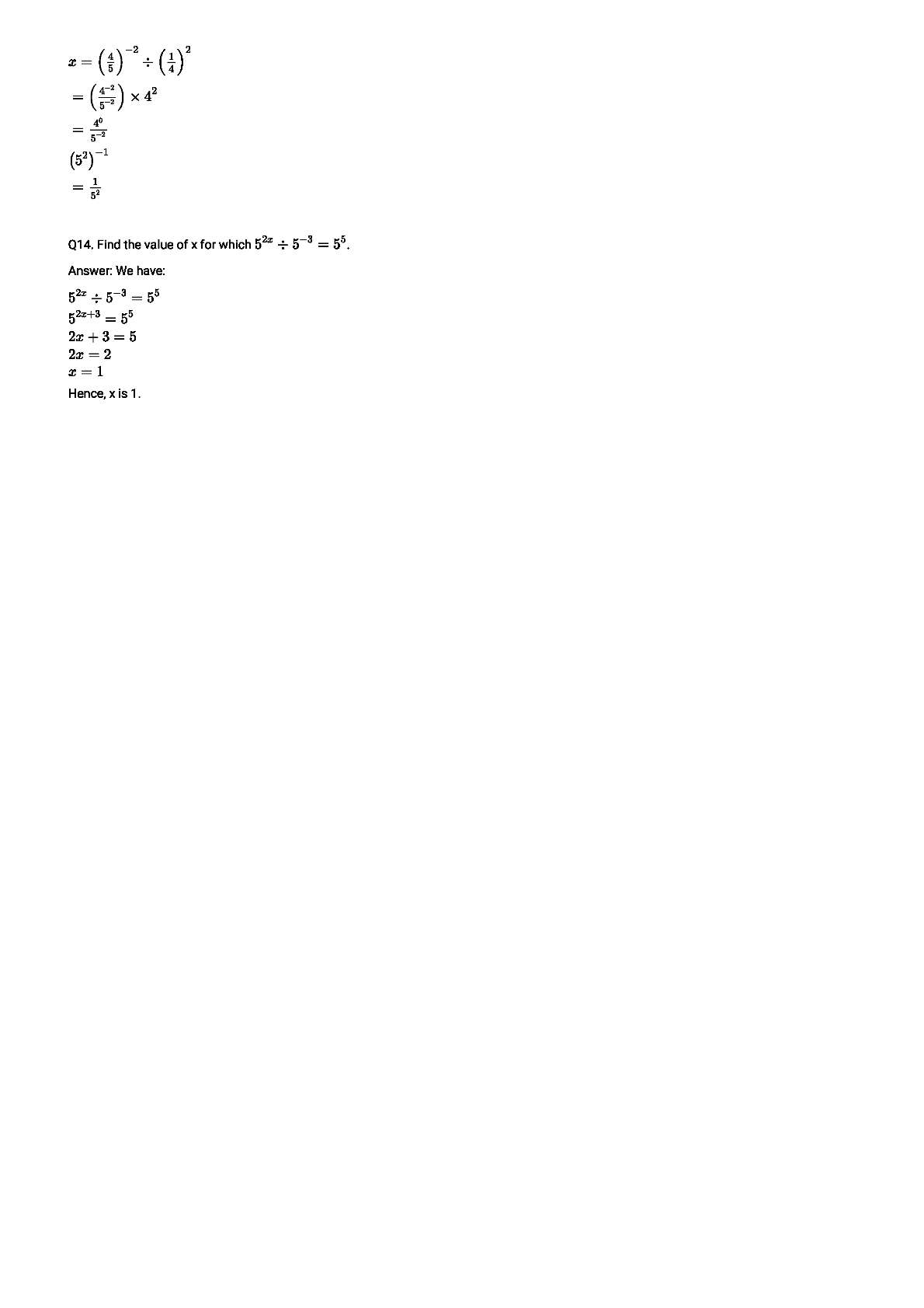 RD Sharma Solutions For Class 8 Maths Chapter 2