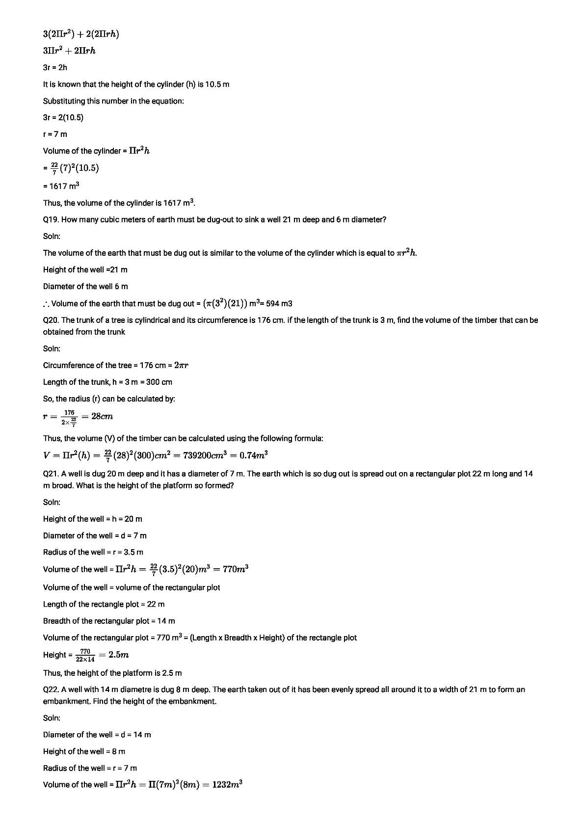 RD Sharma Solutions For Class 8 Maths Chapter 22