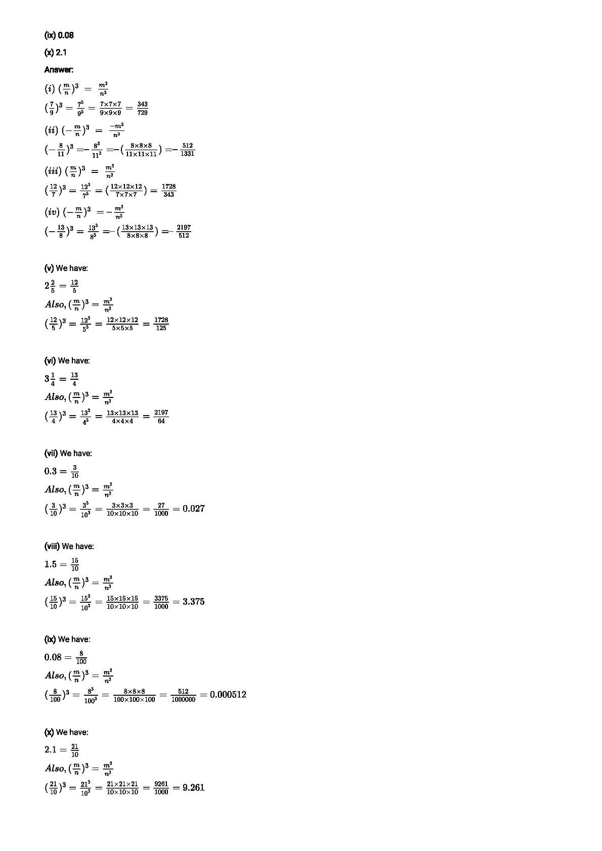 RD Sharma Solutions For Class 8 Maths Chapter 4