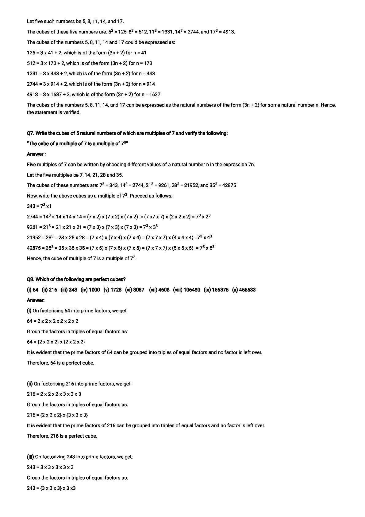 RD Sharma Solutions For Class 8 Maths Chapter 4