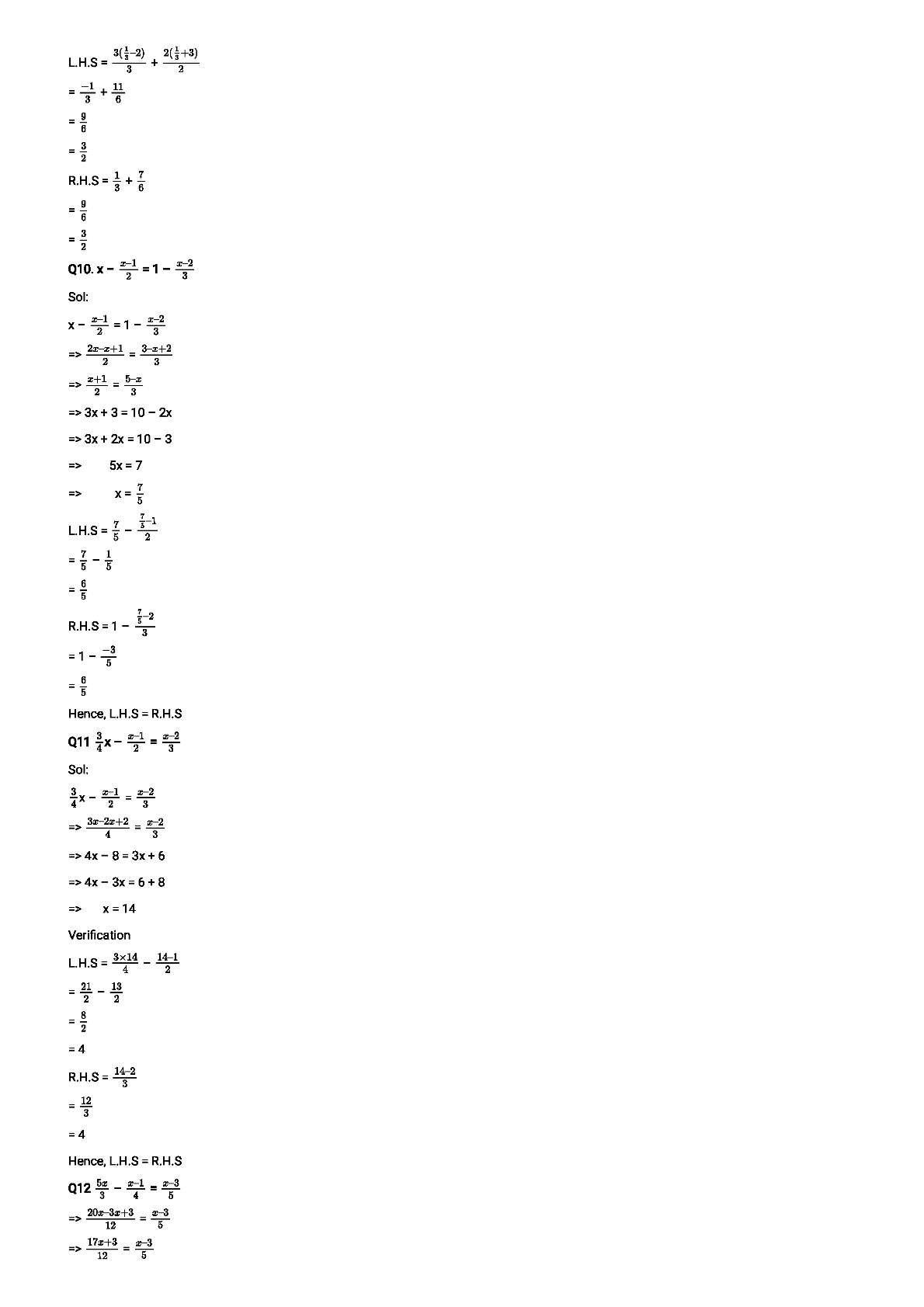 RD Sharma Solutions For Class 8 Maths Chapter 9