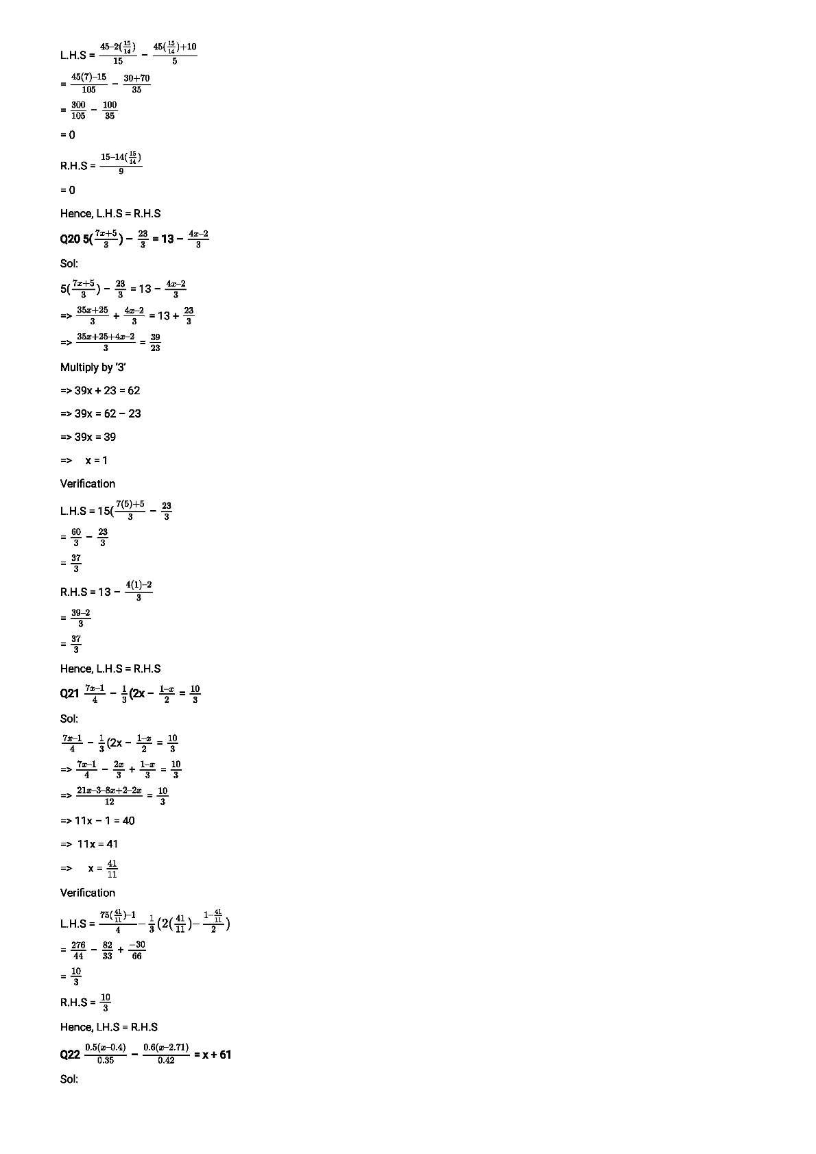 RD Sharma Solutions For Class 8 Maths Chapter 9