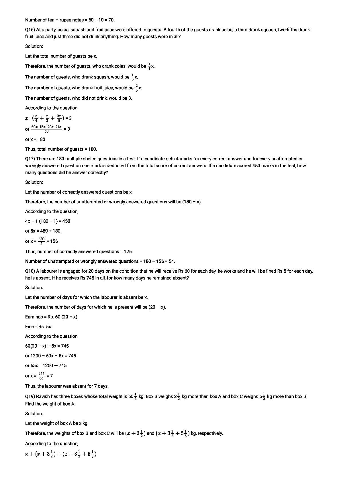 RD Sharma Solutions For Class 8 Maths Chapter 9