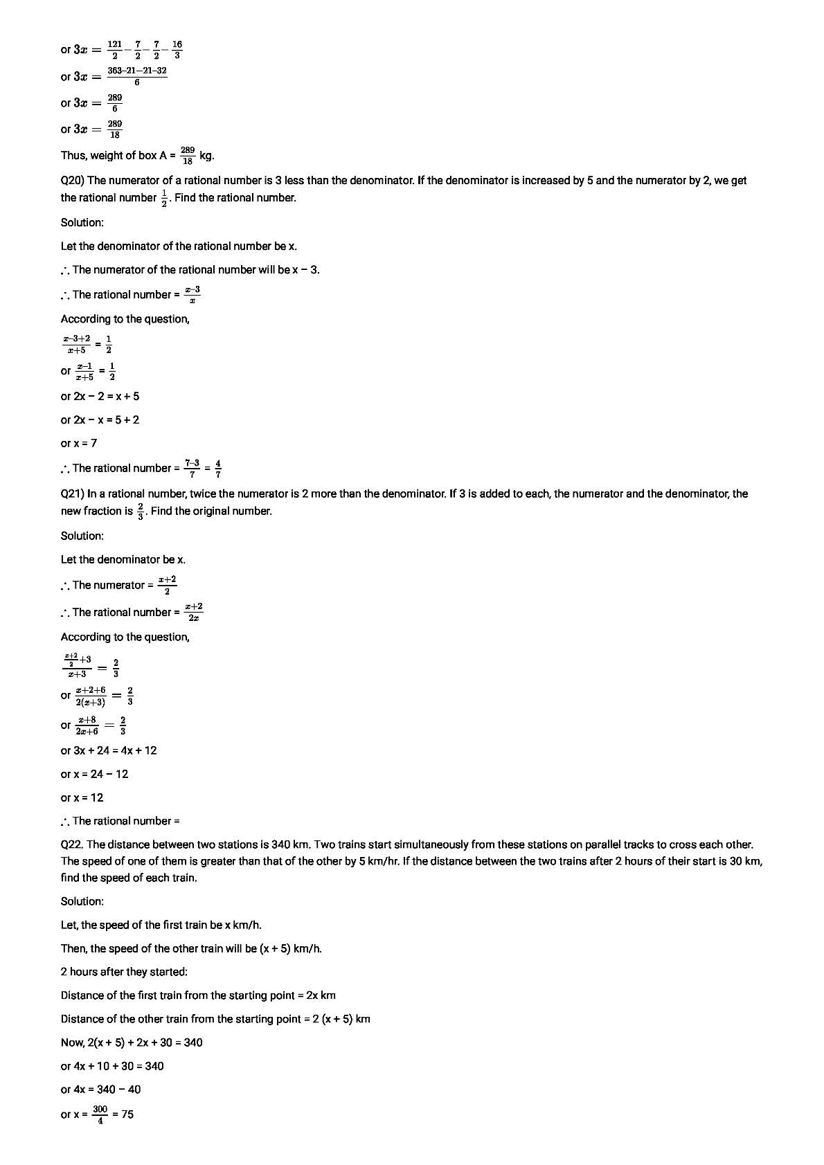 RD Sharma Solutions For Class 8 Maths Chapter 9